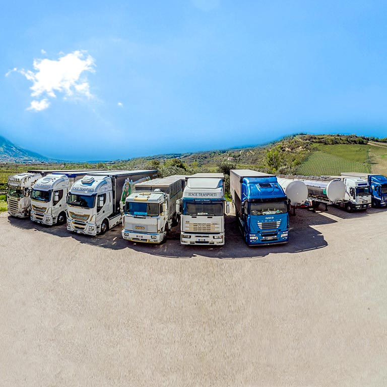 Parco Mezzi Piazzale Nuova Iesce Trasporti